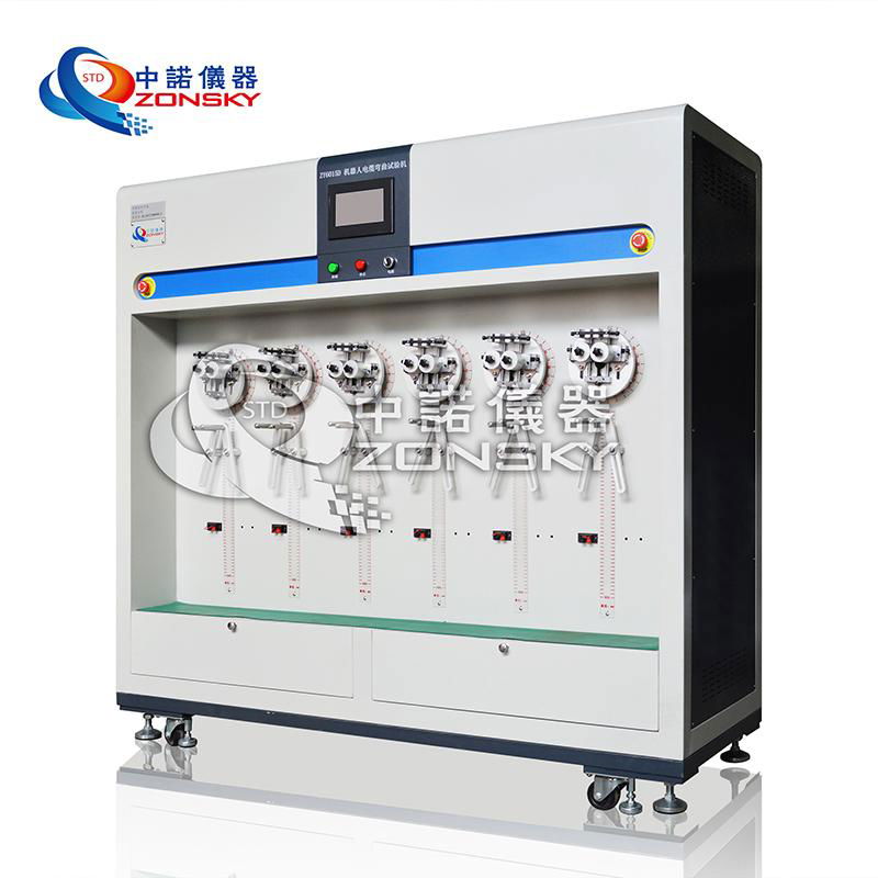Robot Cable Bending Testing Machine / Flexible Robot Cable Bend Tester