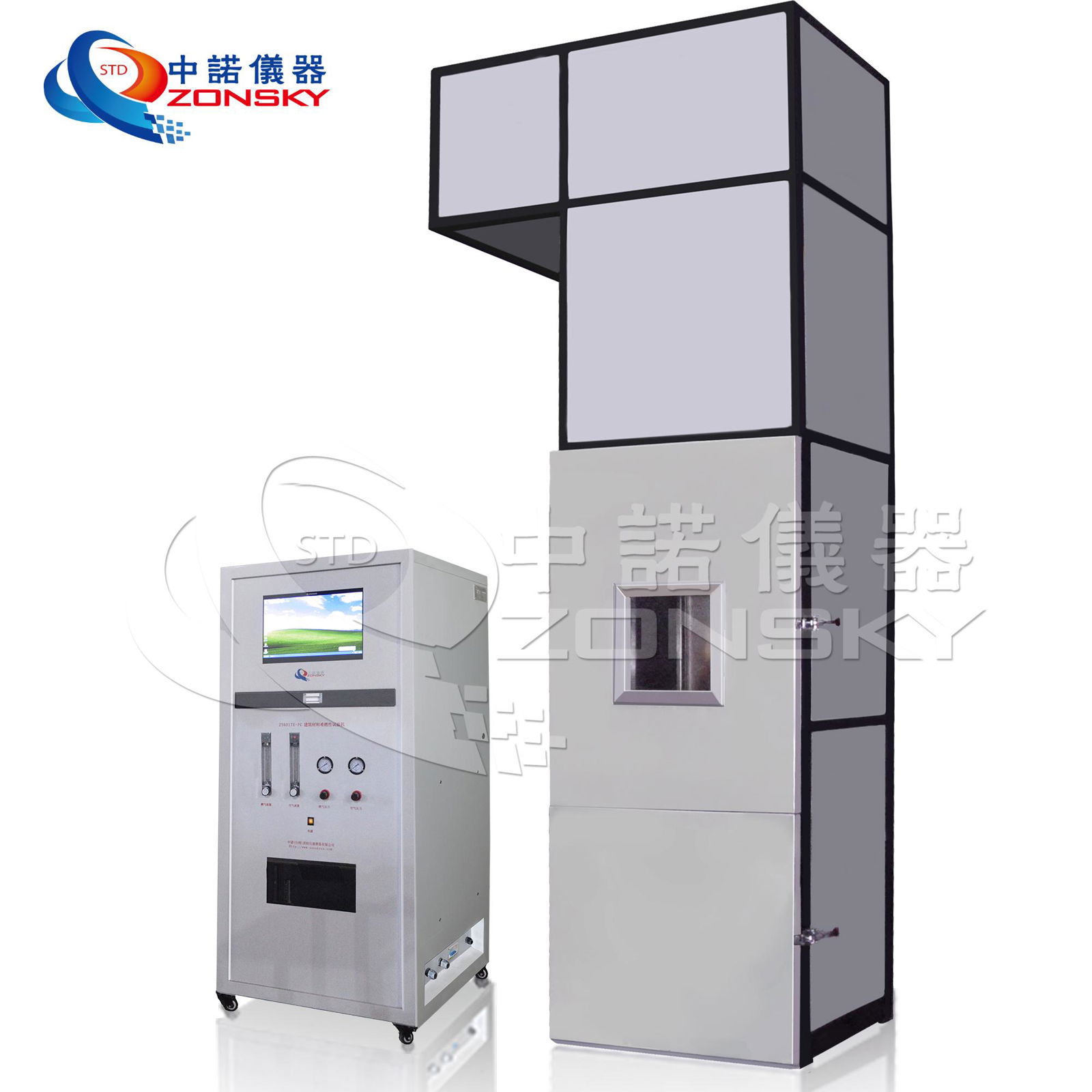 Building Material Flame Retardant Testing Equipment / Flame Resistance Tester