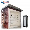 ASTM E136 Laboratory Fire Resistance Vertical Test Furnace Of Building Materials
