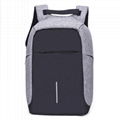 Waterproof Reflective Smart bagpack School Anti-theft Back pack USB charging 15. 1