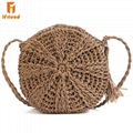 Summer Women 2018 Handmade Round Straw HandBag Female Crossbody Beach Bags 1