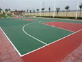 廣東邦禾體育硅pu籃球場學校運動場材料 2