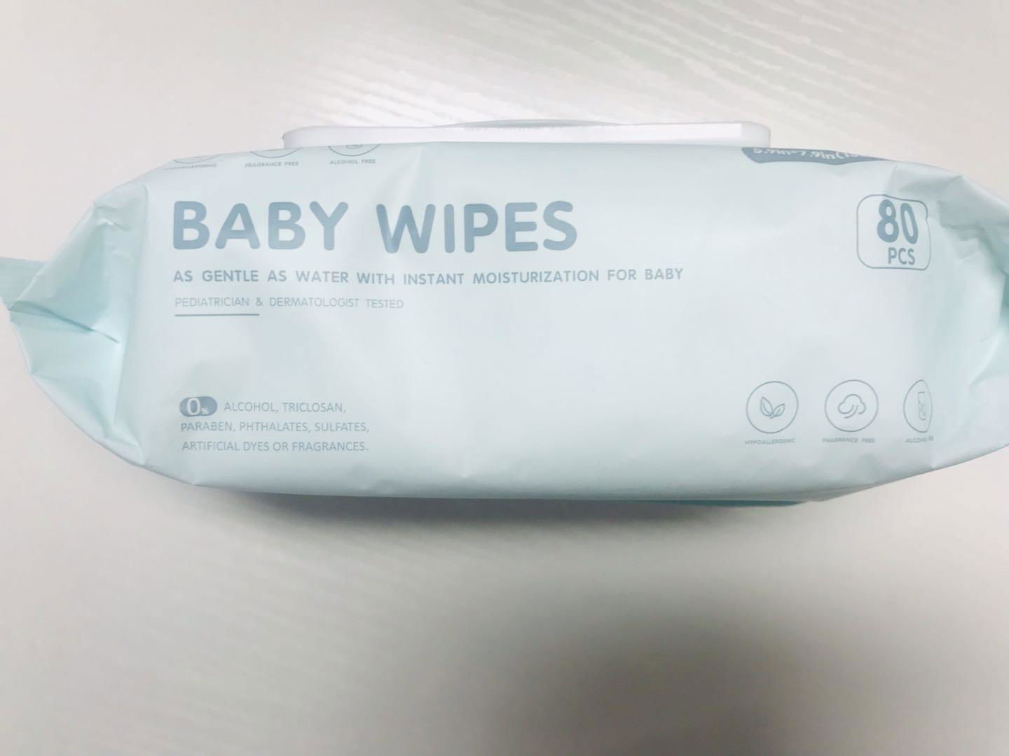 wholesale pack of 80 pcs baby wipes baby wet wipes for hands and mouth 5