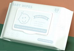 baby wet wipes 80pcs/bag baby wet tissue