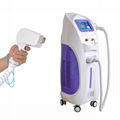 Vertical 3wave diode laser hair removal machine painless  2