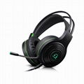 Factory direct selling best 7.1 gaming headset headphones with mic vibration 1