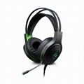 Factory direct selling best 7.1 gaming headset headphones with mic vibration 2