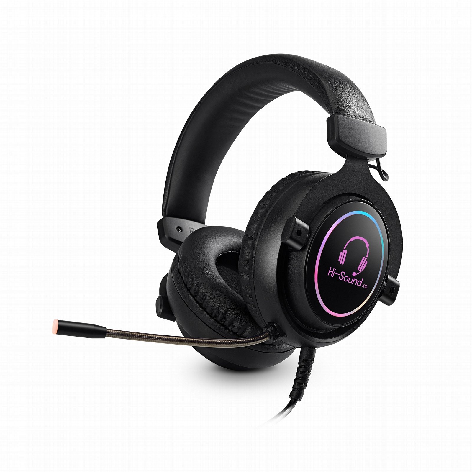 Dongguan Factory Hi-sound RGB gaming headset headphones