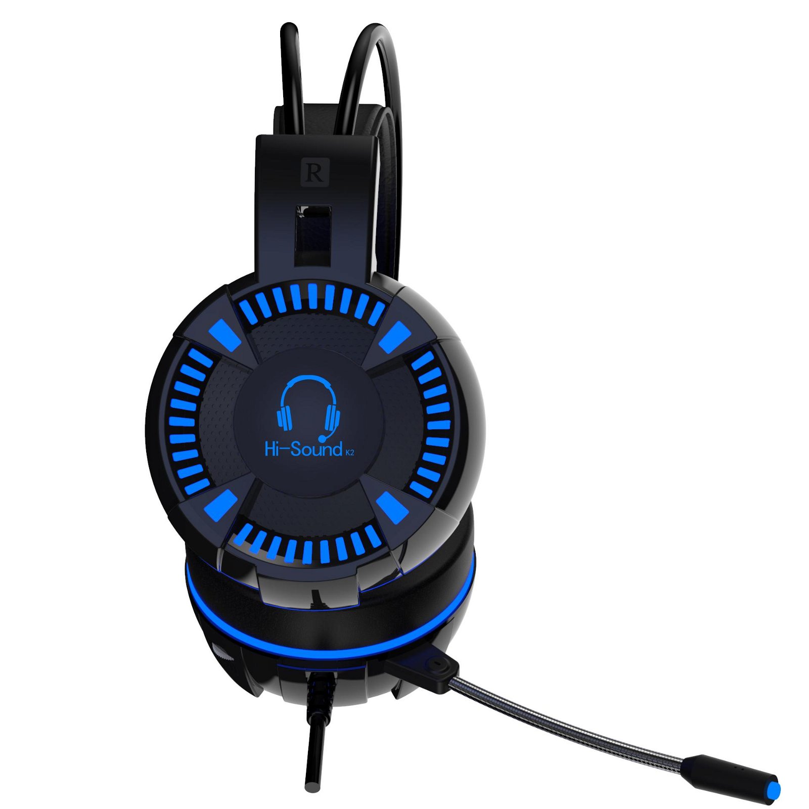 Hi-sound LED Cool Colorful LED Gaming Headset for gamers 2