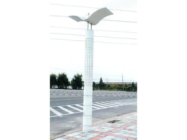 R   ed waterproof durable outdoor Street lamp steel modelling