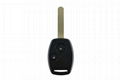 2 buttons Honda old Civic Straight Handle Remote Key