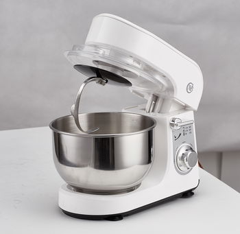 New design electric food stand mixer with rotating bowl 5L kitchen mixer 2