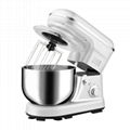 New design electric food stand mixer with rotating bowl 5L kitchen mixer 