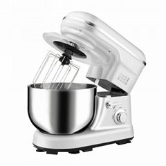 New design electric food stand mixer with rotating bowl 5L kitchen mixer