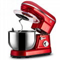 New design electric food stand mixer with rotating bowl 5L kitchen mixer  3