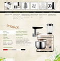 New Design multifunction stand mixer