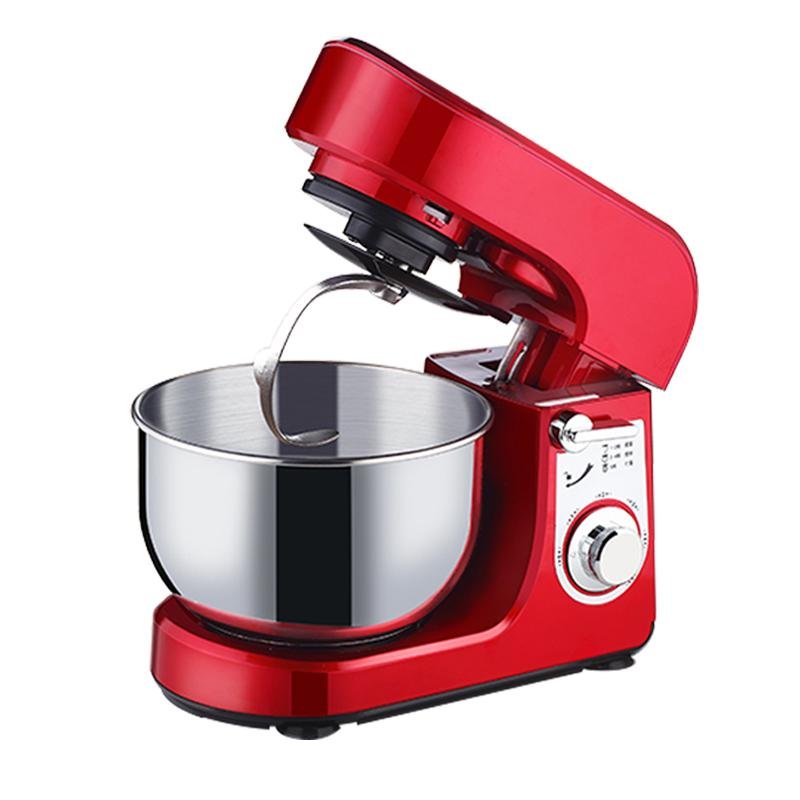 1200W Professional multifunction electric stand mixer with a 5.5L large bowl