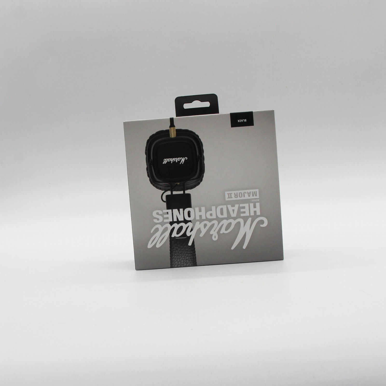 High Quality Headphones Black Paper Packaging Box 3