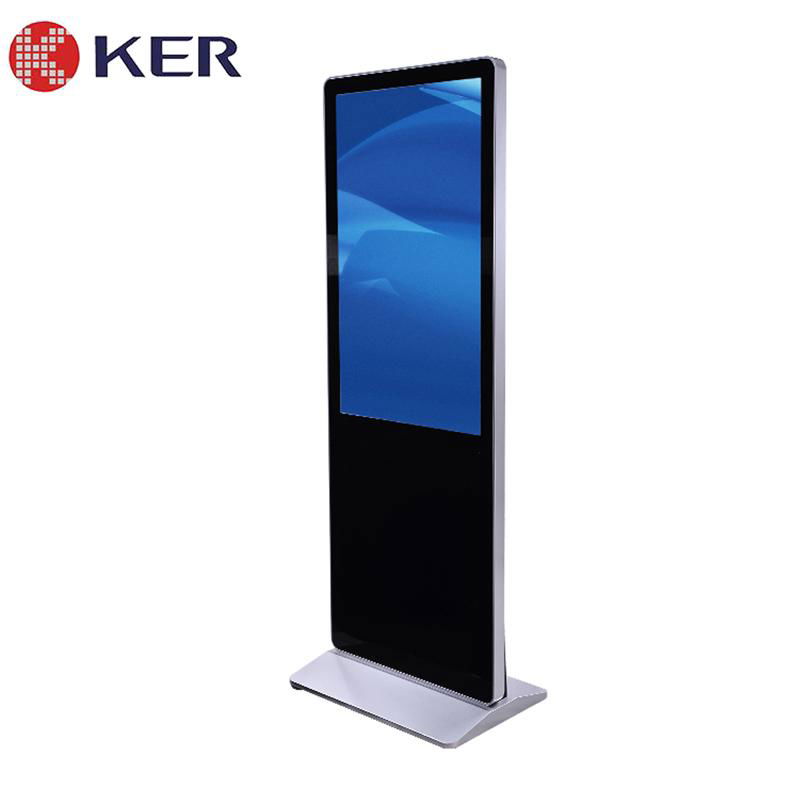 55 Inch Indoor Standalone Non-touch Slim Android 2+8 with wifi digital signage