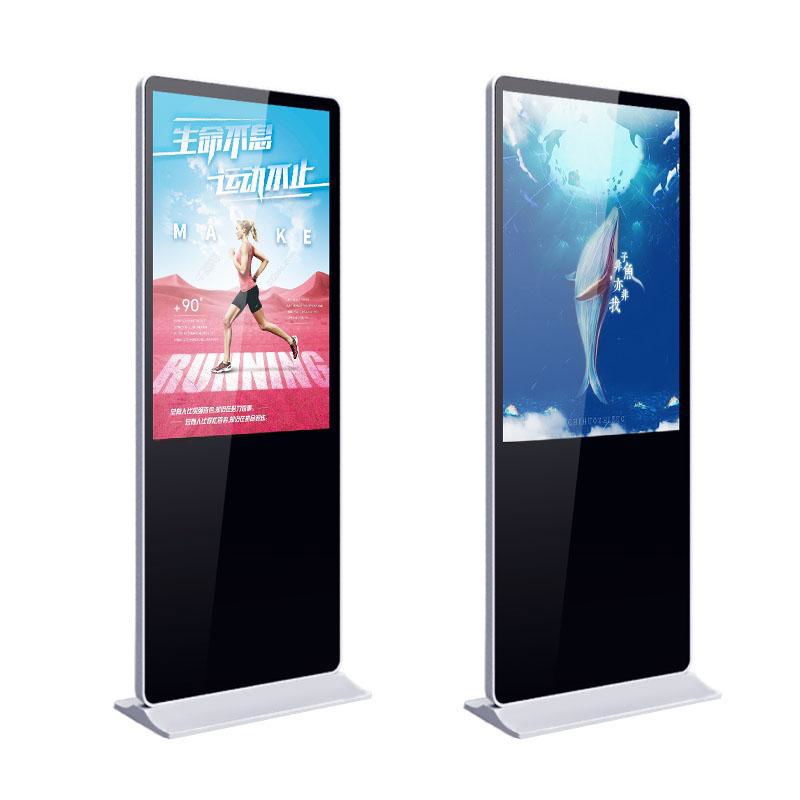 55 Inch Indoor Standalone Non-touch Slim Android 2+8 with wifi digital signage 2