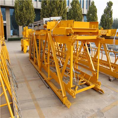 RCT5516-6 Embedded outrigger hammerhead tower crane for construction building