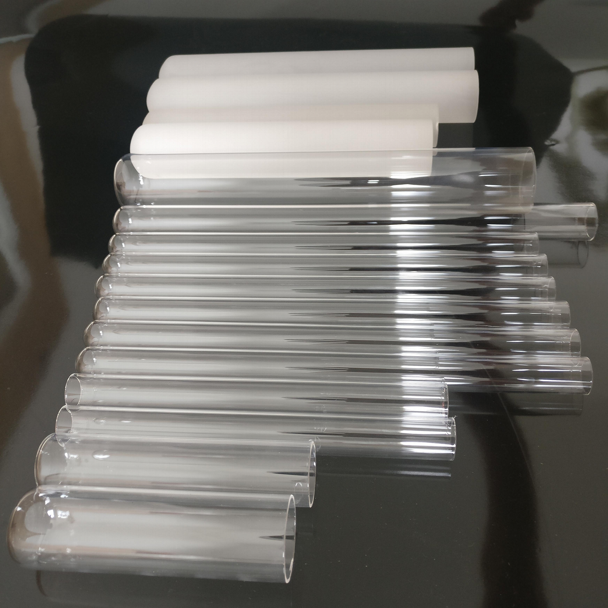 high quality China heatresistant quartz tubing quartz pipe GLSQB