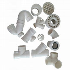 upvc pipe drain fitting 50mm 75mm 110mm