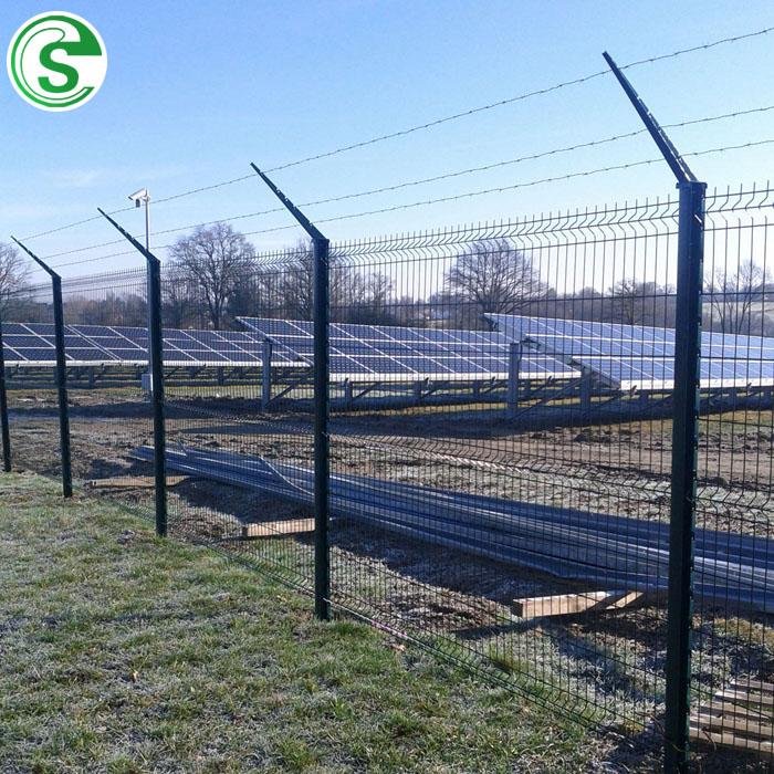 China Supplier Beta Security Nylofor 3D PVC Coated Fence 2