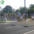 European Sports Events Used Heavy Duty Steel Traffic Road Barrier 2