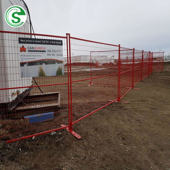 Municipal Traffic Temporary Portable Fence with ISO 3