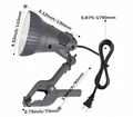 12W LED Clamp Work Lamp Ultra Bright