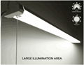 40W Linkable LED Utility Shop Light 4100 lm Double Integrated LED  Fixture 5000K