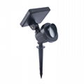 200lm LED Motion Solar Landscape led pin lawn lamp