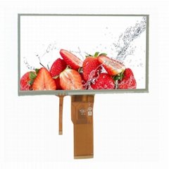 7 inch 800*480 color lcd module RGB interface with touch panel