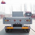 Competitive Price Flatbed Container Trailer with Container Locks 3