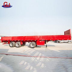 Cargo transport side wall semi trailer