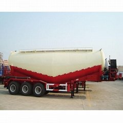 Power flour carrier bulk cement tanker trailer
