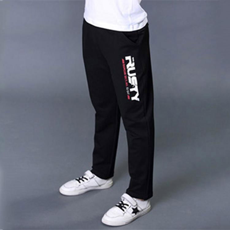 Factory outlet casual wear custom Logo baby kids boy pants for boys
