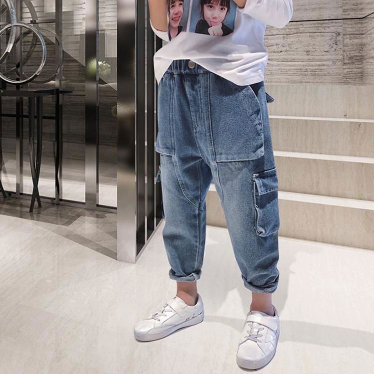 Eco-friendly casual wear boy denim pants Newest style