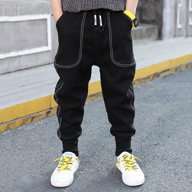 Latest design cheap comfortable fashion boys pants boutique clothing