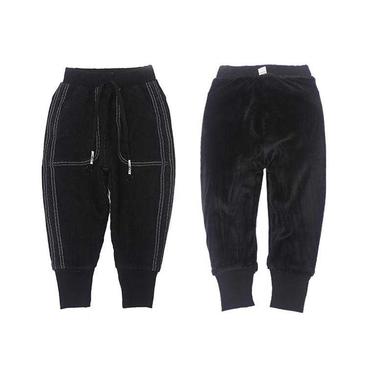 Latest design cheap comfortable fashion boys pants boutique clothing 4