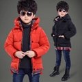 China wholesale OEM service long winter coat for kids baby 1