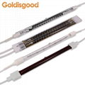  clear infrared heating tube ceramic electric near infrared heating lamp