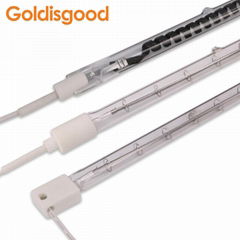 wholesale ceramic heating element heater tube 500w infrared halogen oven heating