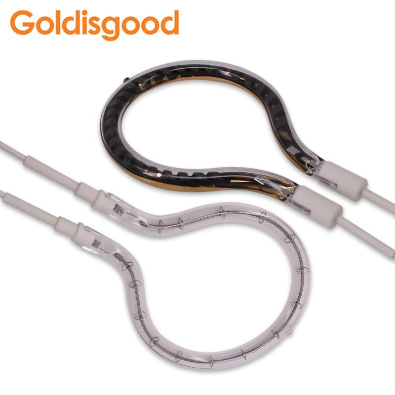 wholesale ceramic heating element heater tube 500w infrared halogen