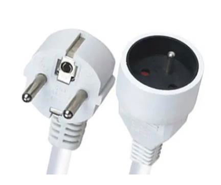 VDE Schuko Power Cord Euro Right Angle Plug  AC Power Cord 5