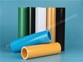 Matt colorful HIPS/PP plastic film  for electronic components packaging