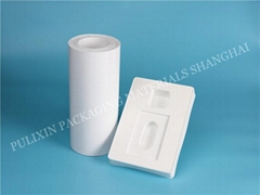 White Permanent Antistatic PP & HIPS plastic film for vacuum forming