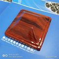 Wooden Stainless Steel Decorative Cover 4