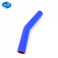 heat resistant 45 degree elbow silicone rubber hose for turbocharger 2